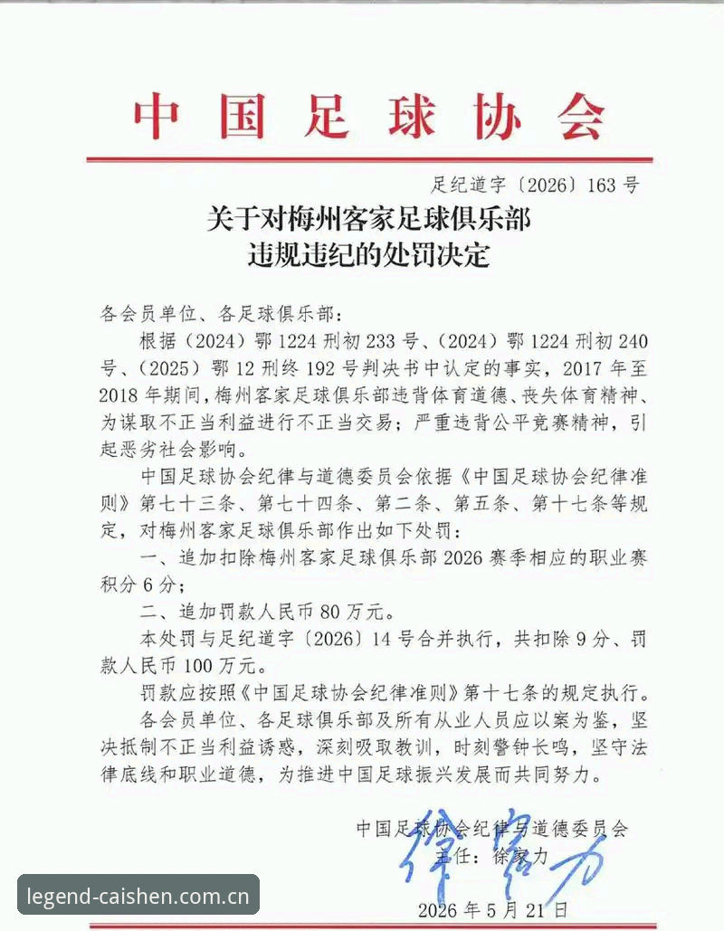 中国足协第三批禁足名单最新消息：17人终身禁足，48人遭重罚